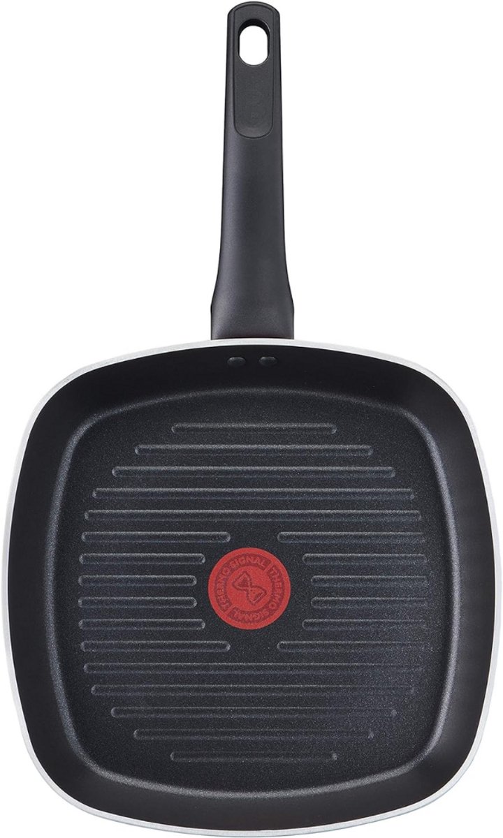 Zavira® Grillpan - Vlees - Steak - 26 x 26 cm - Rood