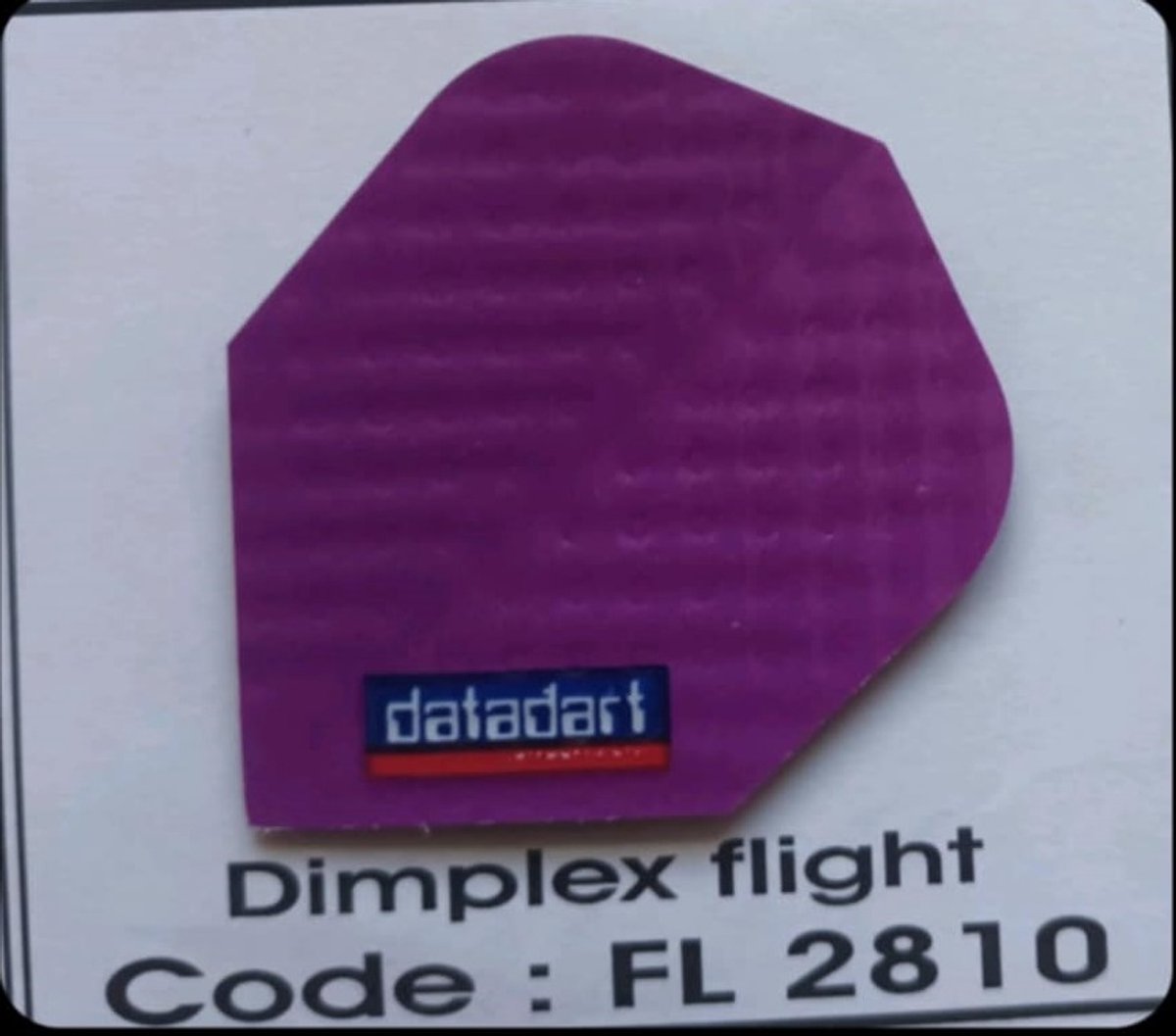 Dart Flights - 10 sets (30 stuks) - Dimplex - Paars