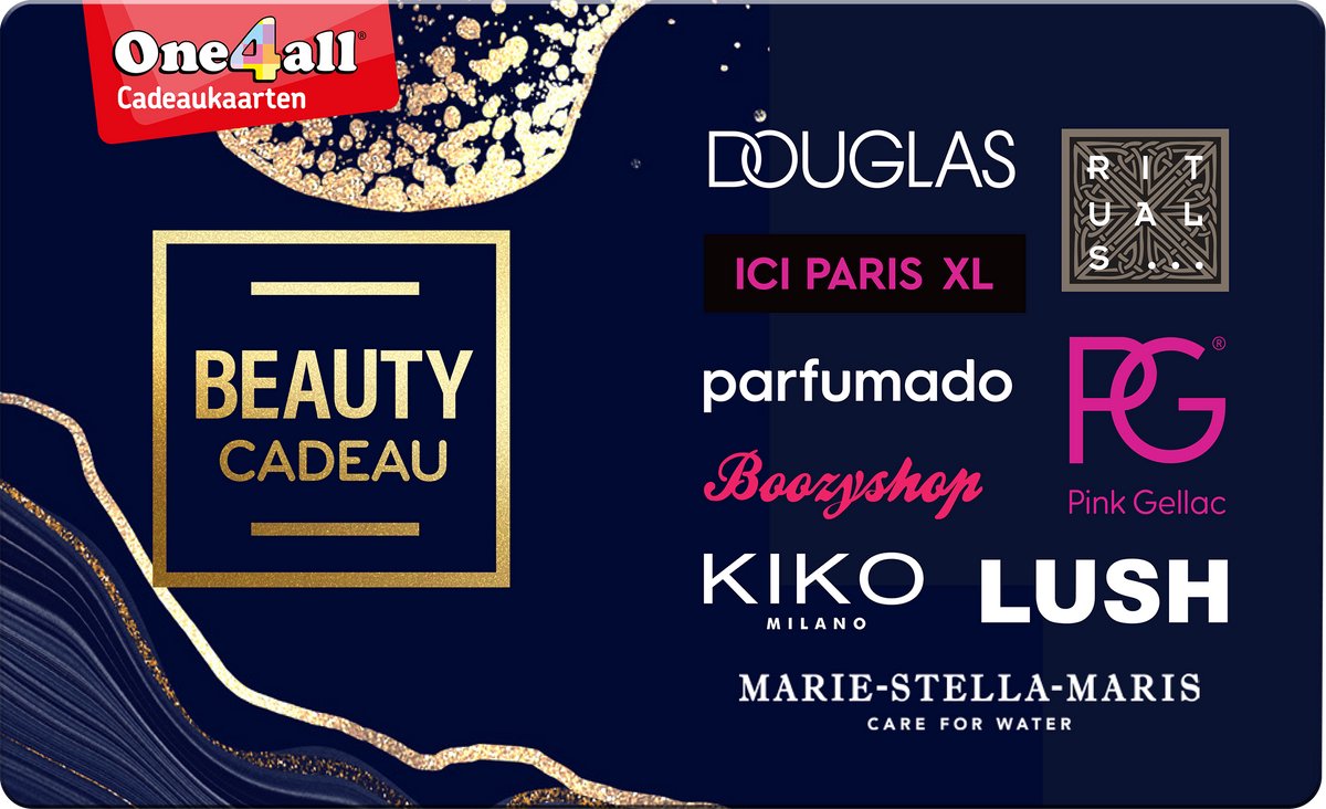 BeautyCadeau Dark - Cadeaubon - 35 euro + cadeau-envelop