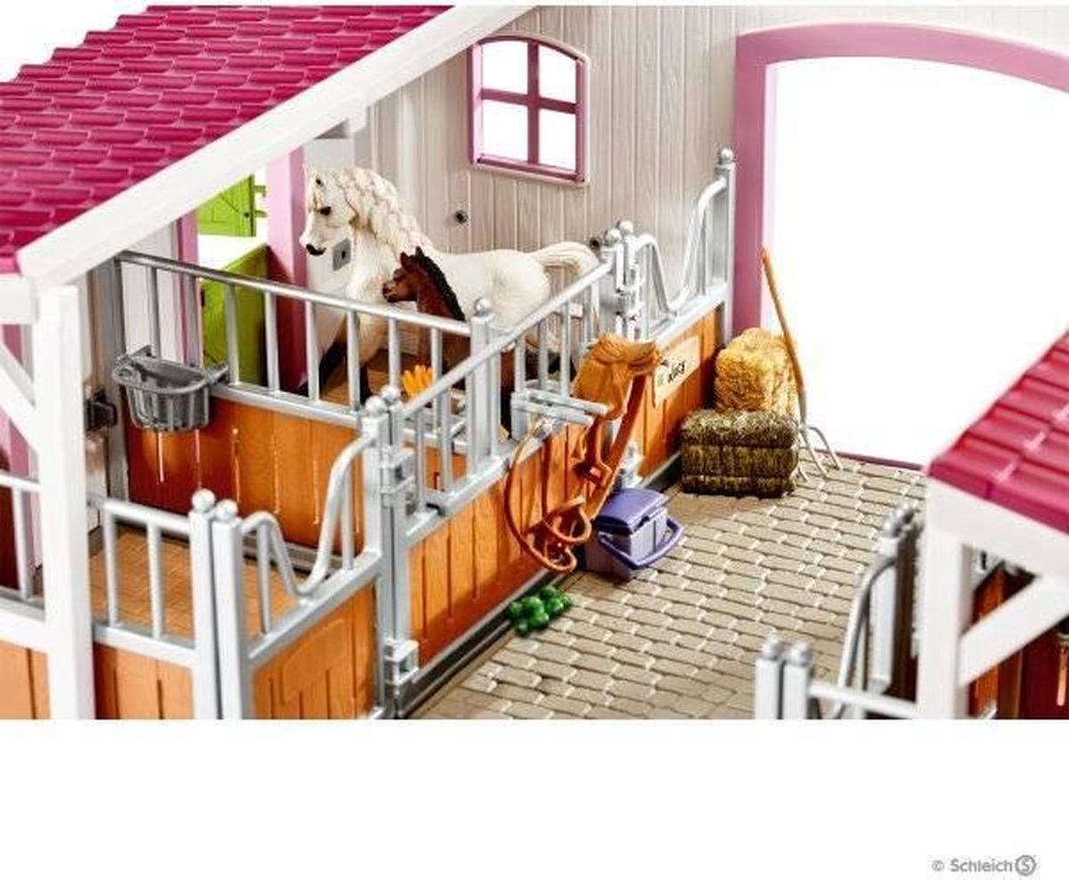 pics Schleich Paarden Manege schleich horse club manege met ruiter en paarden 42344