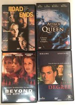 DVD Set - 4 Stuks - Road Ends, Attack on the Queen, First Degree, Beyond the City Limits