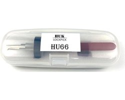 Lockpick set Inner Groove HU66 Gereedschap- SlotenmakerAuto Lock Pick Set Vehical