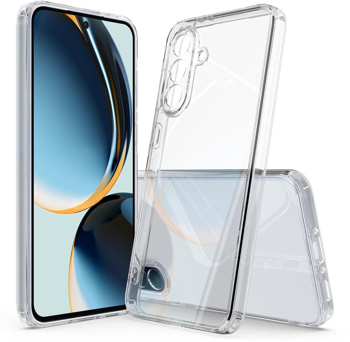 Hoesje geschikt voor Samsung Galaxy A26 - Phonesta Scratchproof Back Cover - Transparant