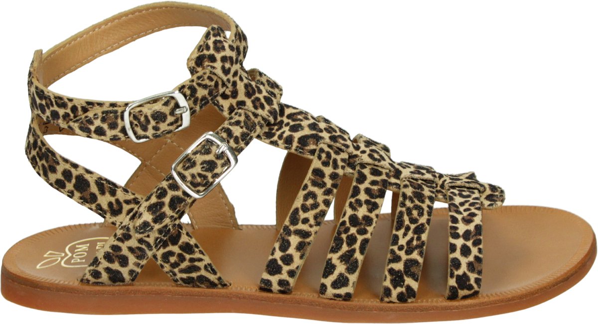 Pom d’Api PLAGETTE GLADIATOR SandalenMeisjesKindersandalen Bruin