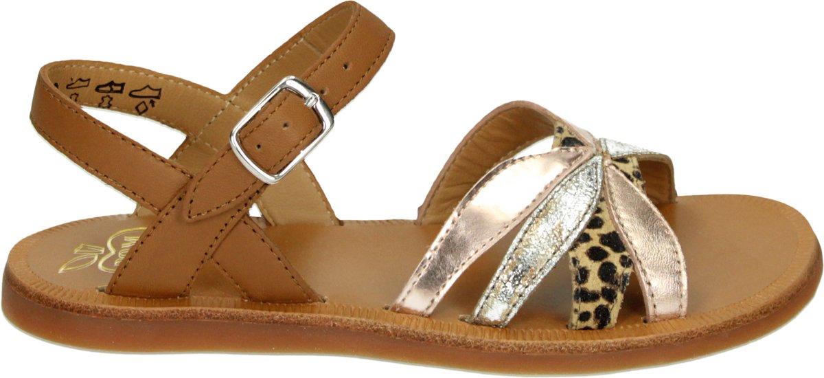 Pom d’Api PLAGETTE OTO SandalenMeisjesKindersandalen Bruin
