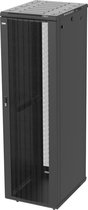 Alfaco 19-6842PP, 42U Patchkast - Serverkast 19" met stalen geperforeerde deuren, (BxDxH) 600x800x2000mm