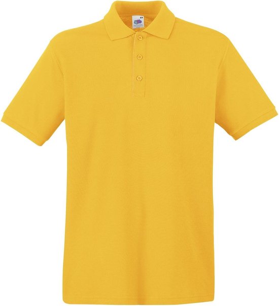 Fruit of the Loom Premium Polo Shirt Sunflower XXXL