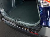 Avisa Zwart RVS Achterbumperprotector passend voor Toyota RAV4 (5th Gen.) 2018- 'Ribs'