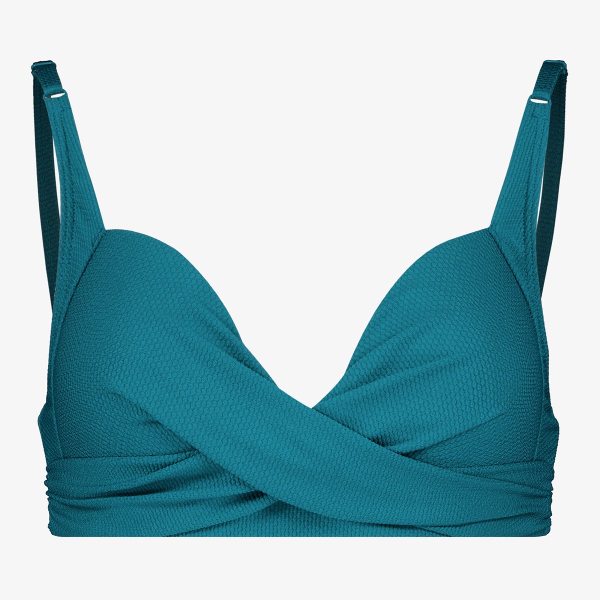 Osaga voorgevormde dames bikinitop petrol - - Maat XXL