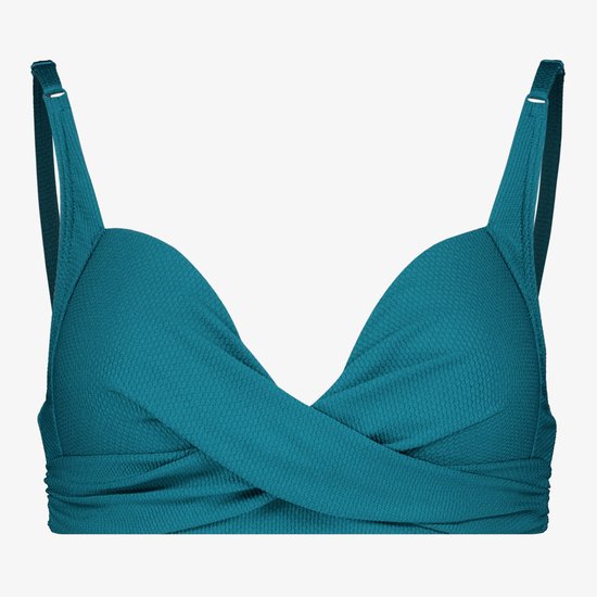 Haut de bikini préformé femme Osaga pétrole - Petrol - Taille XXL