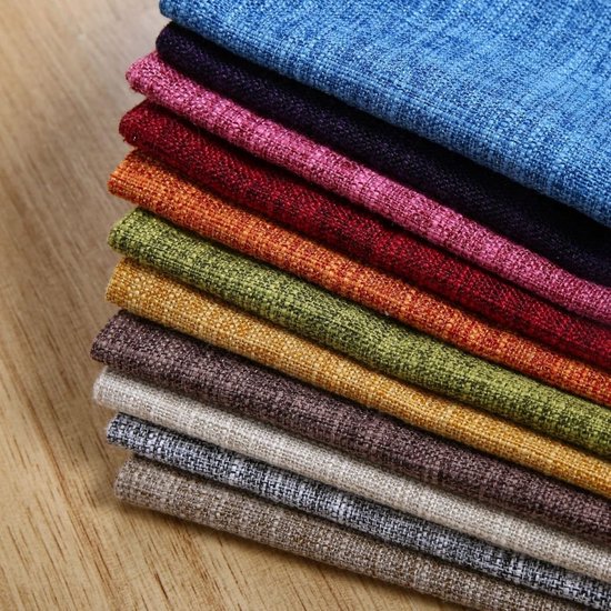 Lot de 2 housses de coussin décoratives – Décoration d'intérieur rustique et Boho – Taie d'oreiller en lin épais – Taie d'oreiller carrée – Avec fermeture éclair invisible – Convient pour canapé-lit et bureau (50 x 50 cm)