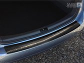 Avisa Zwart RVS Achterbumperprotector passend voor Volkswagen Touran II 2010-2015 'Ribs'