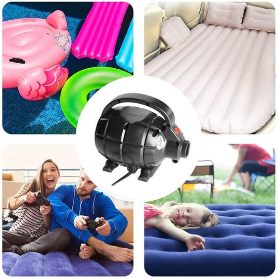 Geschikt voor 220V 500W Elektrische Luchtcompressor Air Tumbling Track Gym Pomp Gymnastiek Mat Pomp Elektrische Luchtpomp van Vevor — afbeelding 5