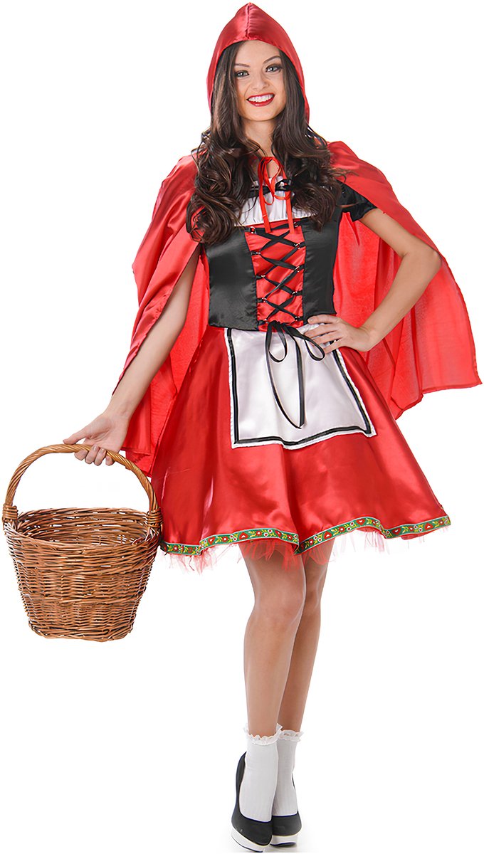 Verkleedkleding - Roodkapje