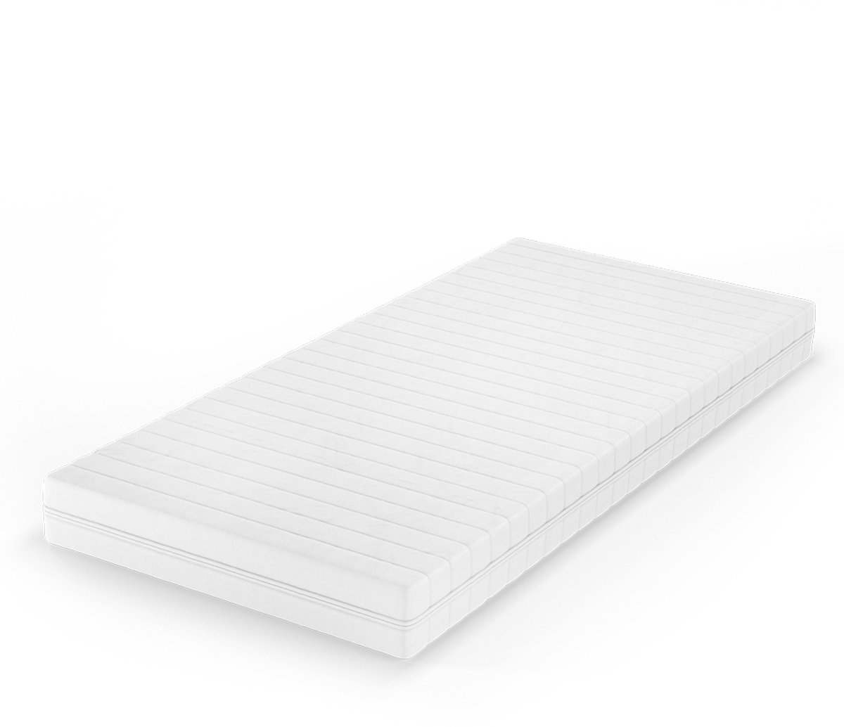 Vitalispa Koudschuim matras – 100 x 200 cm H3 hardheidsgraad, 7 zones Wit