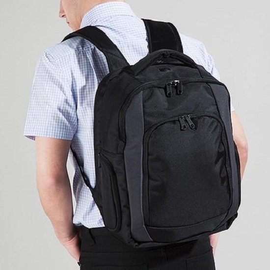 Quadra Tungsten™ Laptop Backpack Zwart - Quadra