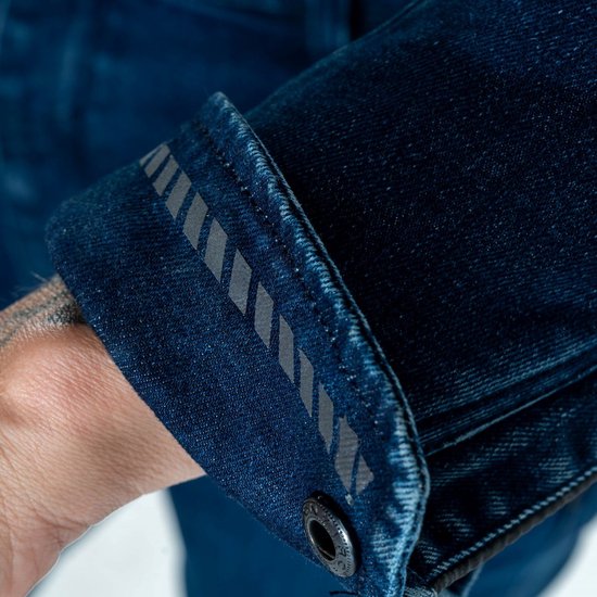 Combinaison textile Motor TRENDY femme 40 Blauw par MOTOBLOUZ