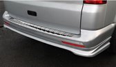 Avisa RVS Achterbumperprotector passend voor VW Transporter T5 2003-2015 (alle) & T6 2015- (met achterdeuren) 'Ribs'