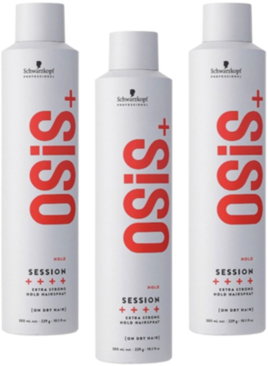 OSIS Haarlak - Session Strong Control 300 ml - Voordeelverpakking 12 stuks