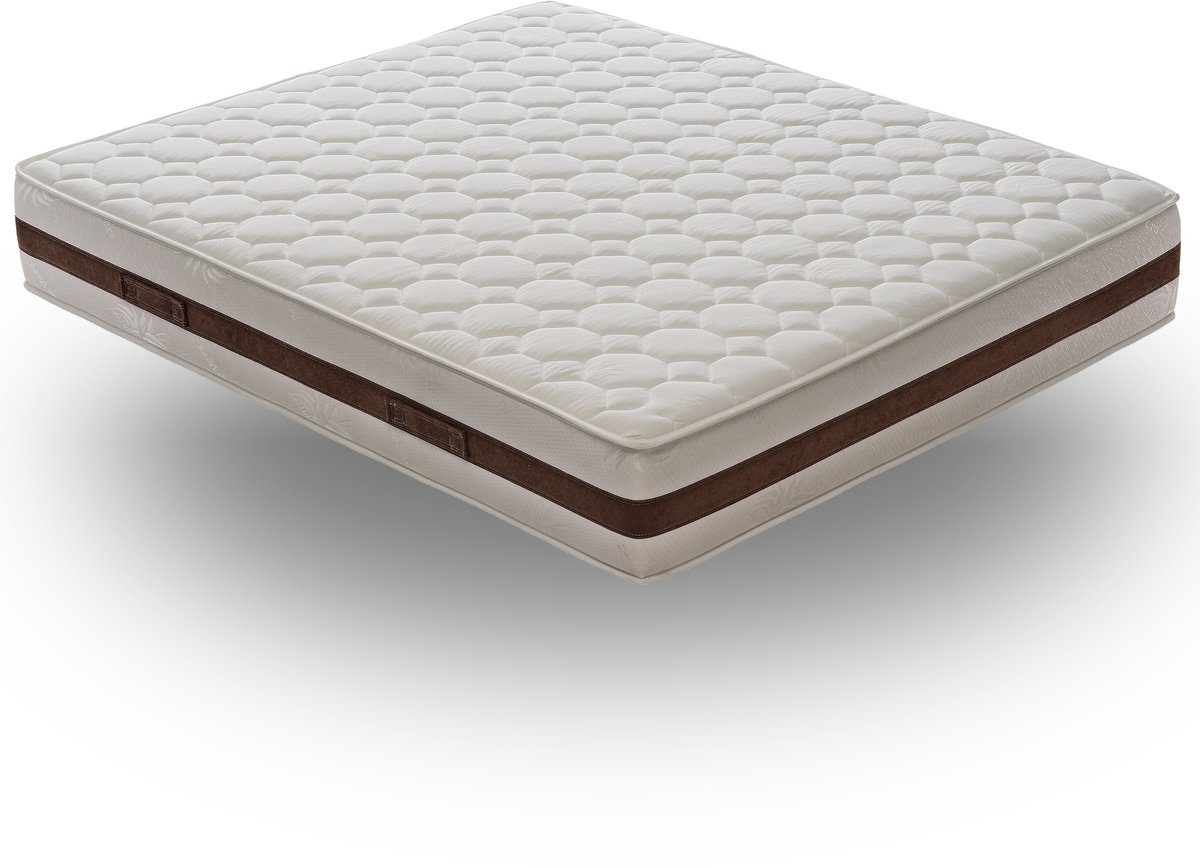 iLoveSleep - Matras BOLSENA 90x190 5 cm Traagschuim met Koudschuim Matras - Dikte 22 cm -
