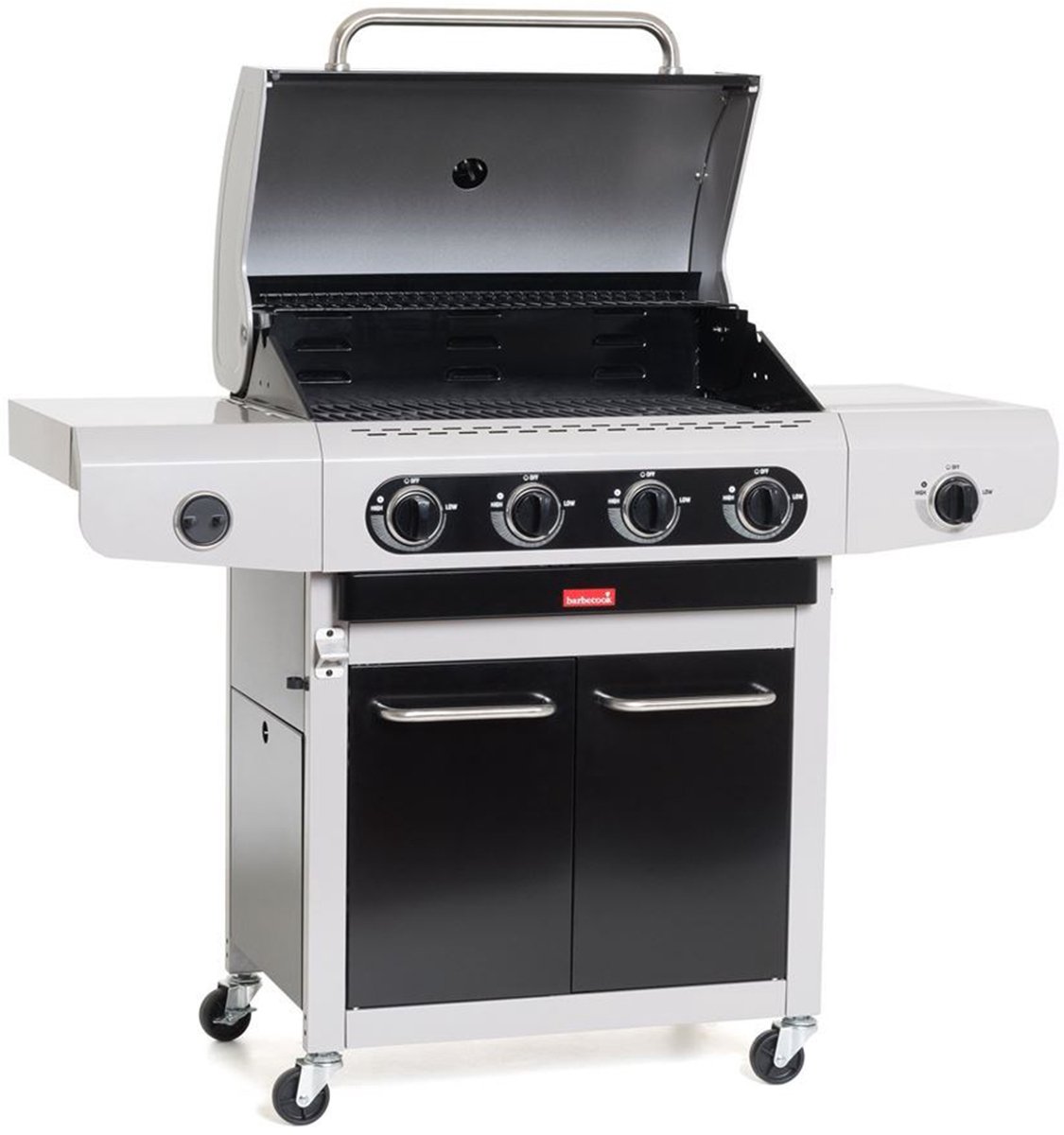 Barbecook Siesta 412 Black Edition duits gasbarbecue 132x56x118cmBa...