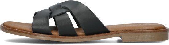 Stefano Lauran Led Knoop Slipper Slippers Dames - Zwart - Maat 38