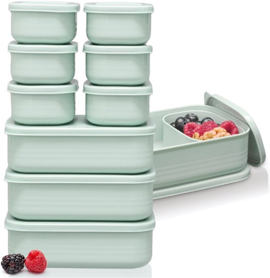Lunchbox set 300 ml thermobox warme maaltijden geïsoleerde lunchtas lekvrij bento