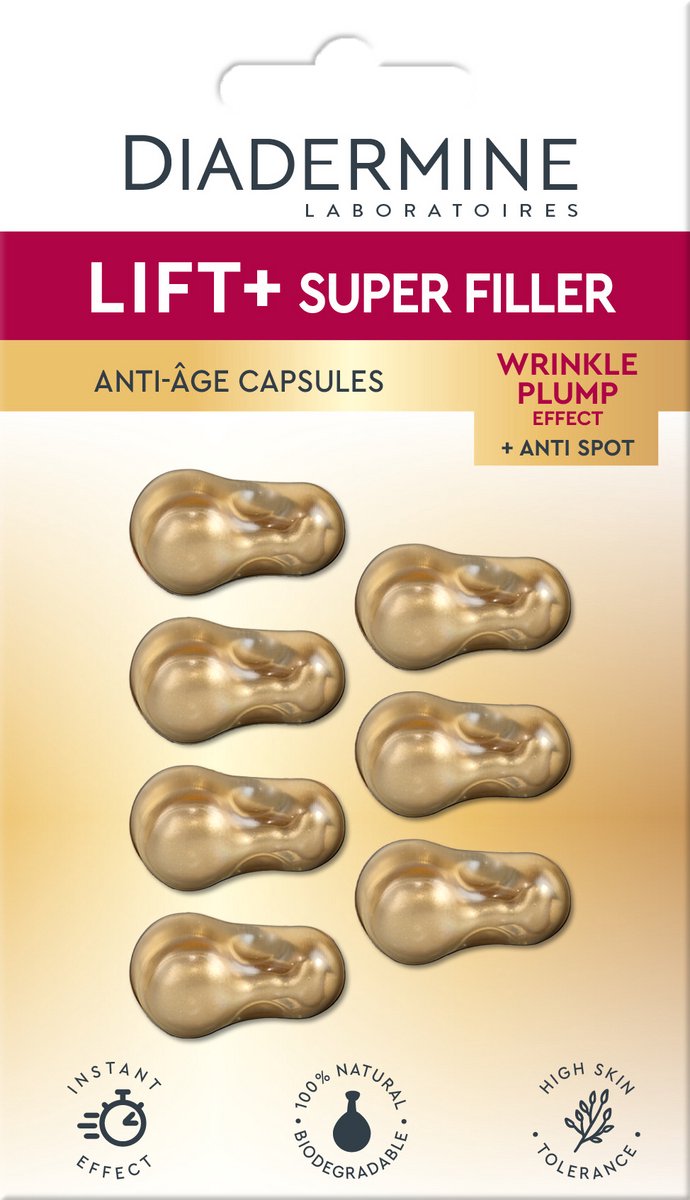 Diadermine Lift+ Super Filler Capsules - 7 stuks