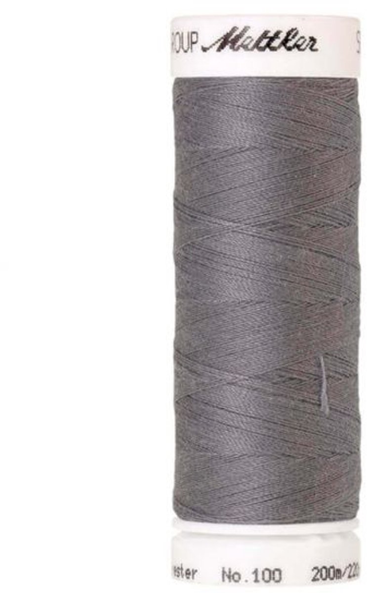 Amann Mettler Seralon Naaigaren – Metal (3506) – 200 m – No. 100 – 100% Polyester – Per Stuk