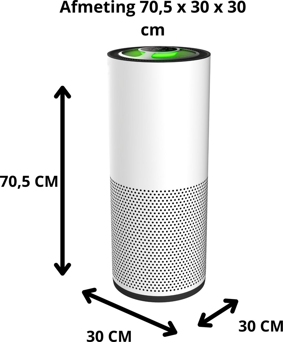 Cityline Luchtreiniger Ultra - 460m³ CADR met WiFi thumbnail 8