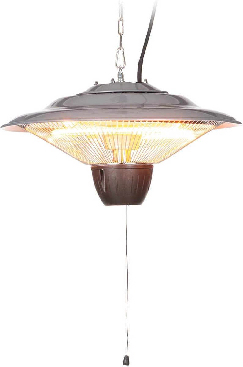 Infrarood plafondverwarmer met 2 verwarmingsniveaus en tot 30 m² bereik