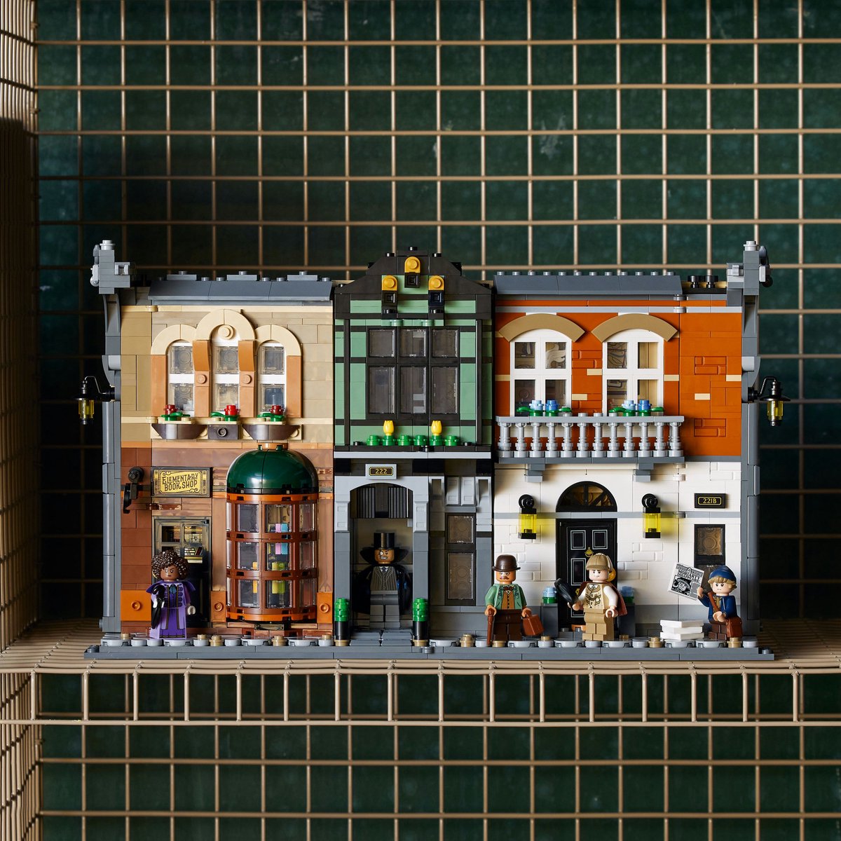 LEGO® Icons Boekensteun: Sherlock Holmes, Bouwset - 10351 — afbeelding 15