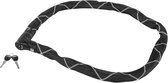 Antivol à chaîne Famanu Iven Chain 8210 - antivol de vélo en acier trempé - avec revêtement en fibre synthétique - niveau de sécurité 10 - 140 cm - noir