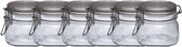 Bocal à conserves avec bouchon à vis Fido lot de 6 0 litres