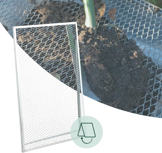 tuinzeef - 20 x 40 mm mazen - gegalvaniseerd - metaal van Merkloos	 — afbeelding 5