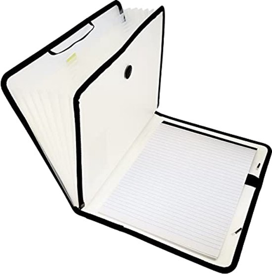 D.RECT Collecting Folder, Pack of 10 (2 pieces per colour 5 x 2), Cardboard Folder with Rubber Folder with Elastic Band for DIN A4, 3 Flaps 300 g, Quick Attachment Colourful Assorted