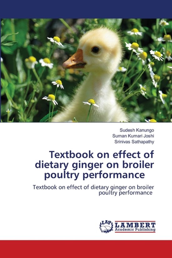 Textbook on effect of dietary ginger on broiler poultry perf ... - cover