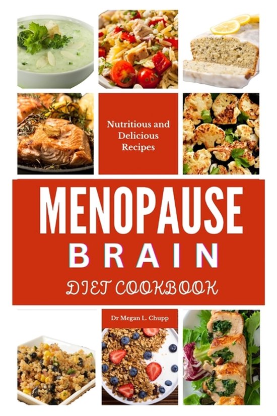 Menopause Brain Diet Cookbook - cover