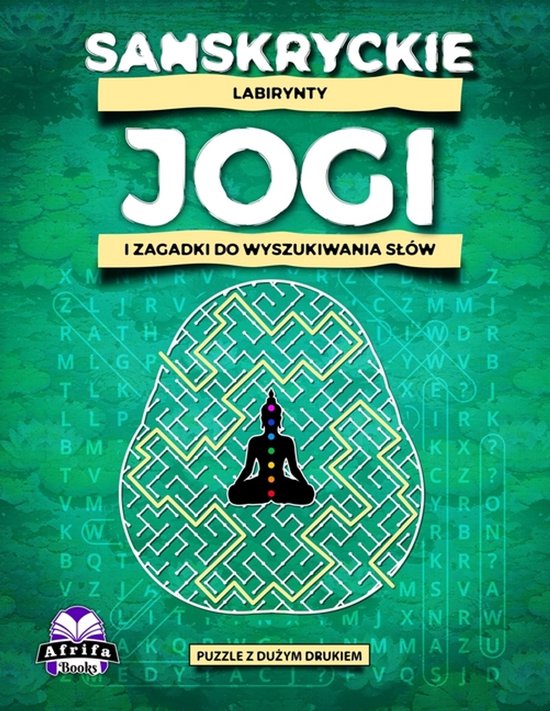 Sanskryckie Labirynty Jogi I Zagadki Do Wyszukiwania Slów - cover