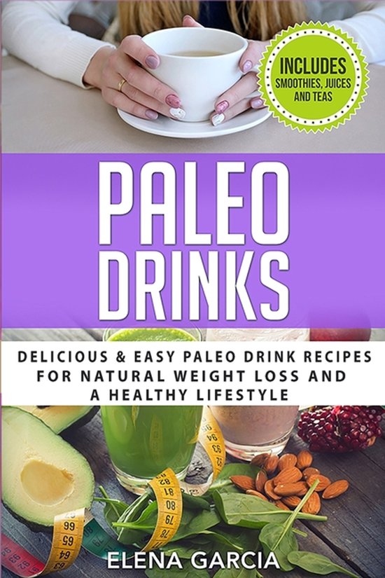 Paleo, Clean Eating- Paleo Drinks - cover