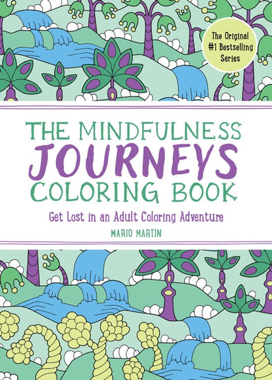 The Mindfulness Coloring Book Series-The Mindfulness Journey ... - cover