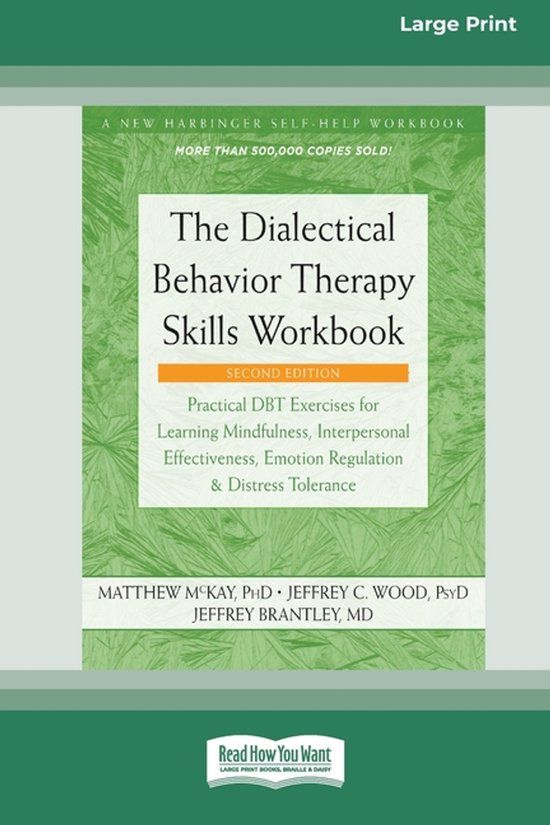 The Dialectical Behavior Therapy Skills Workbook [Standard L ... - cover