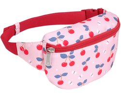 A Little Lovely Company - Heuptasje kind - Cross body - Kersen