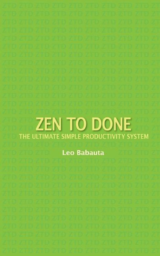 Zen to Done - cover