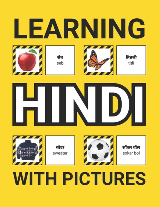 Learning Hindi with Pictures for Beginners - cover
