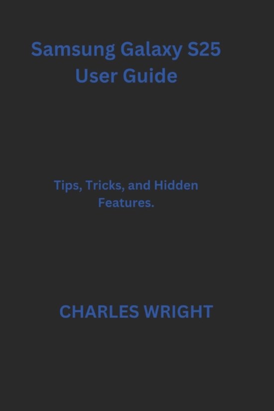 Samsung Galaxy S25 User Guide - cover