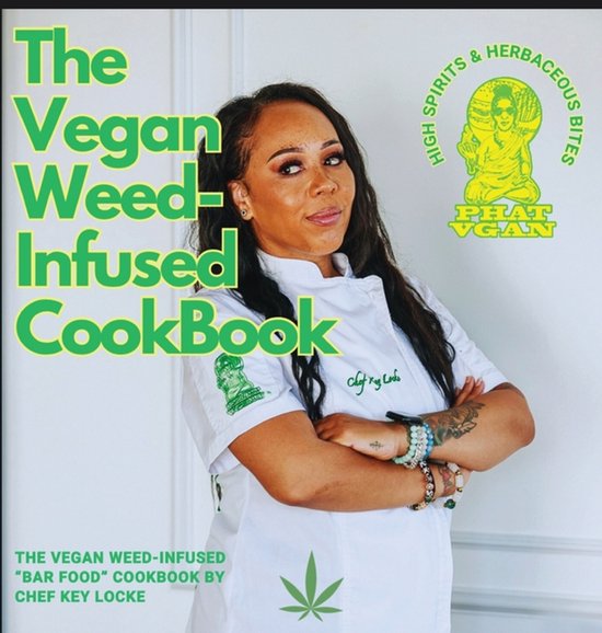 The Vegan Weed Infused Cookbook - cover
