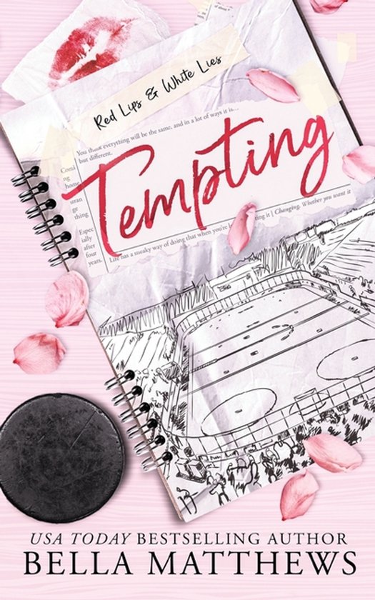Red Lips & White Lies- Tempting - cover