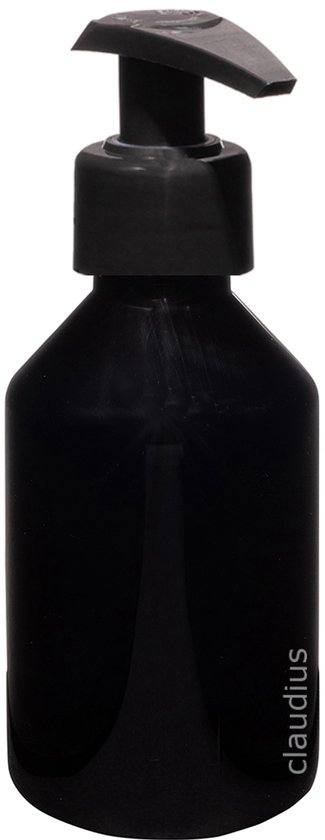 elfbar nachfüll pod läuft aus Bouteille en plastique vide 250 ml noire avec pompe Zwart - lot de 10  pièces -