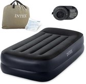 Intex Twin Pillow Rest Raised Luchtbed met ingebouwde pomp - 191x99x42 cm